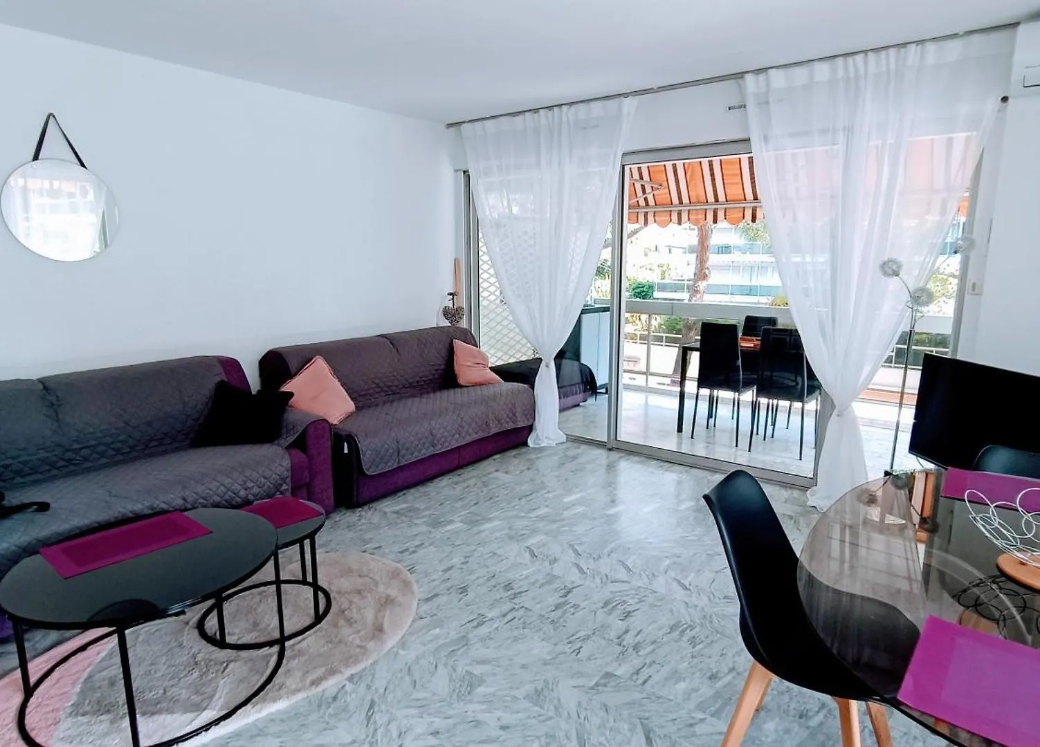 Ara 40M2 Classe Immense Terrasse 35 M2 Piscine Antibes Juan Parking